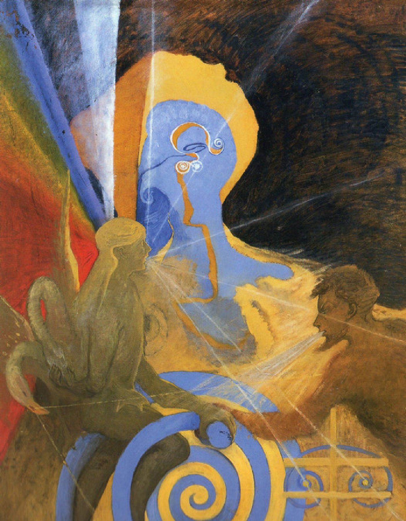 Hilma af Klint, De stora figurmålningarna nr 1