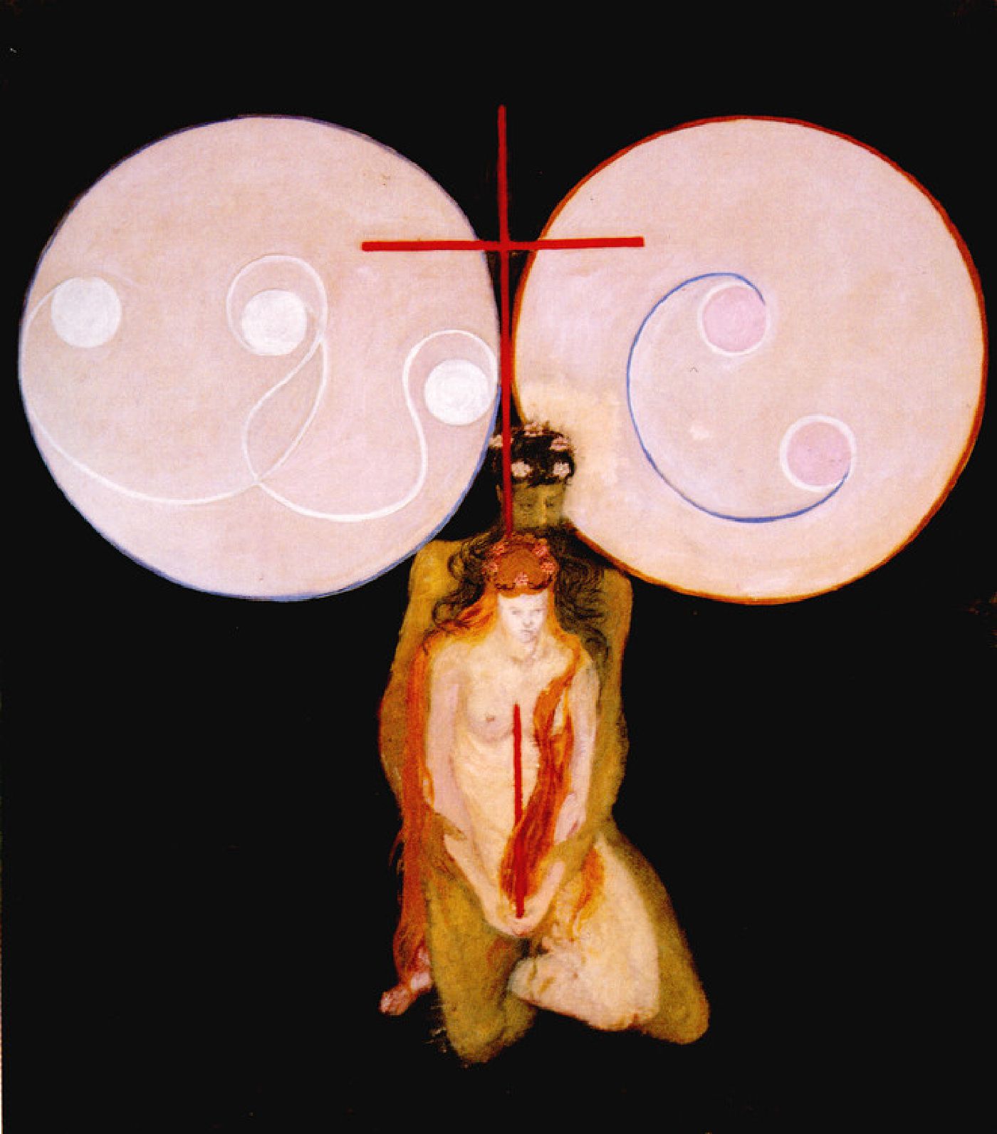 Hilma af Klint, De stora figurmålningarna nr 6, Tystnad